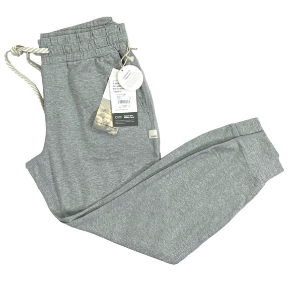 Vuori Pants - NWT Vuori Performance Jogger in Pale Grey Heather size XS